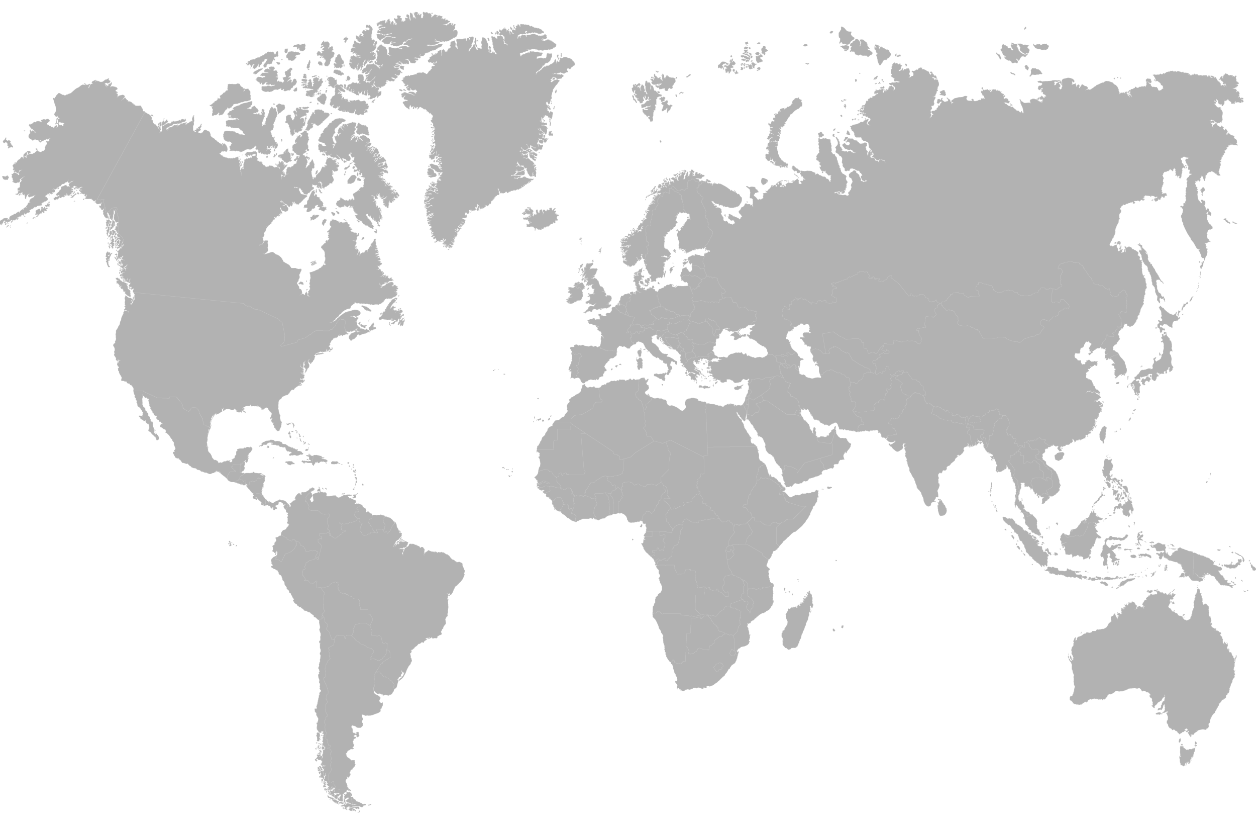 Mapa Mundial de Operaciones